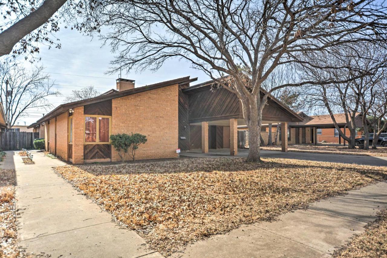 Lubbock Townhome With Grill Near Ttu And Downtown! المظهر الخارجي الصورة